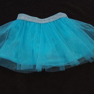 2 tutu skorts (blue & peach)